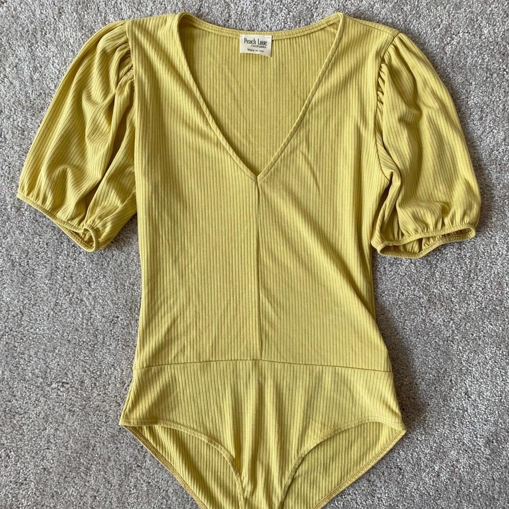 Puff Sleeve Bodysuit